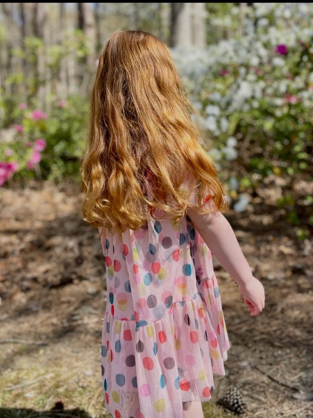 Hanna Andersson Flounce Tulle Dress - Size 4